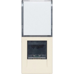 Vimar 30339.13C UTP Розетка Netsafe Linea, RJ45, Cat. 6, 1M, Canvas, (VM30339.13C)