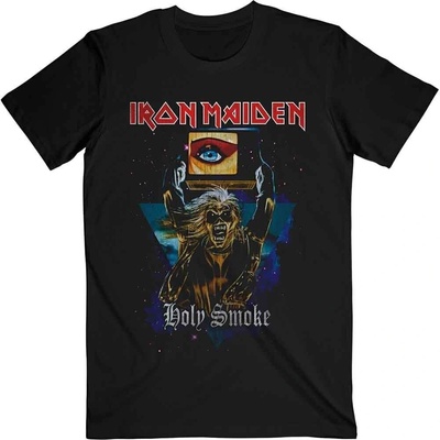 Iron Maiden Holy Smoke Space Triangle Black M Риза (IMTEE116MB02)
