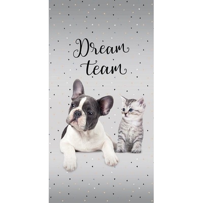 DETEXPOL Osuška Sweet Animals Dream Team 70 x 140 cm