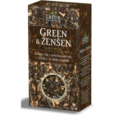 Grešík Zelený čaj Green & Ženšen syp. 70 g