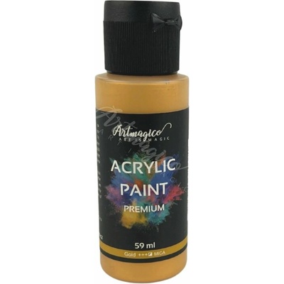 Artmagico akrylová farba 59 ml gold