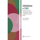 Udržitelnost a CSRD