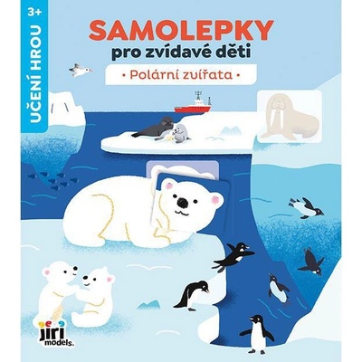 Jiri Models samolepky pre zvedavé deti polárne zvieratá