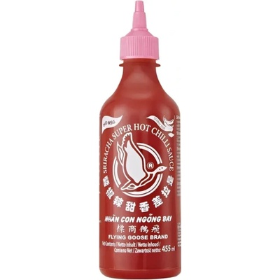Flying Goose Chilli omáčka Sriracha extra pálivá bez MSG 455 ml