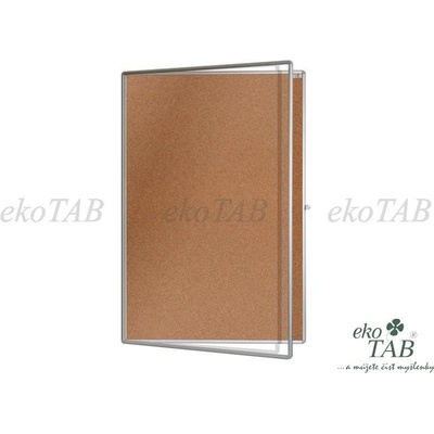 EkoTAB vitrína KOR korková 75 x 100 cm – Zboží Mobilmania