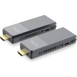 ASSMANN Комплект удължител DIGITUS DS-55359 HDMI 4K 60Hz с Wi-Fi за видео, 150 м