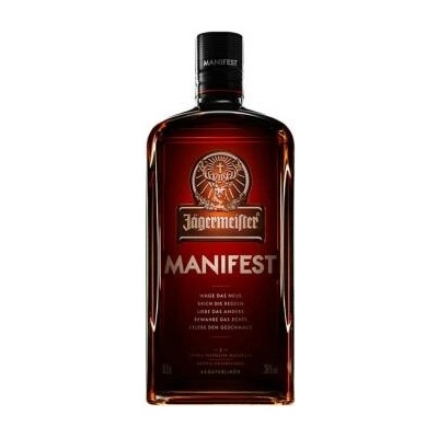 Jägermeister Manifest 38% 0,5 l (čistá fľaša)