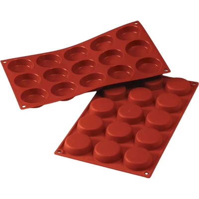 Silikomart Silikonová forma Flan Mould 15 ks pr. 5 cm