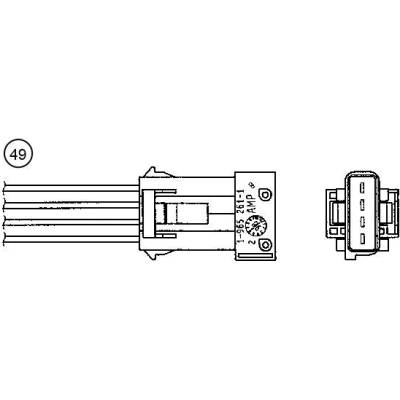 Lambda sonda NGK OZA683-EE10