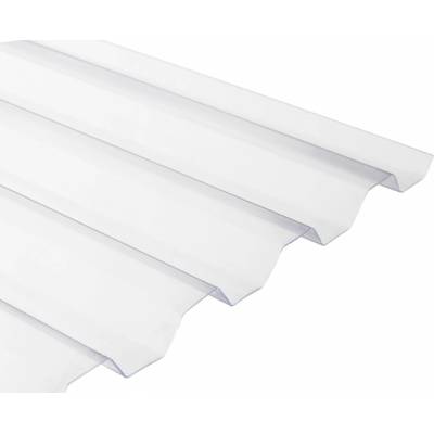 Onduclair Polykarbonátová trapézová doska 2000 x 1100 mm číra