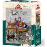 Art Puzzle Пъзел Art Puzzle от 260 части - Цветните котки, Марек Брзозовски (4271)