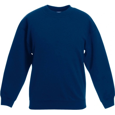 Fruit of the Loom mikina Classic Kids Set-In Sweat navy