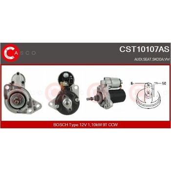 Štartér CASCO CST10107AS