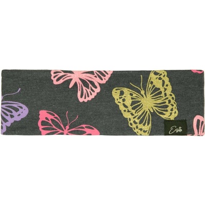 ESITO Čelenka HLADKÁ Butterfly šedá