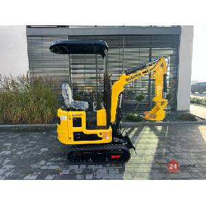  Мини Багер GG800N, Жълт, дизелов двигател евро 5, 8.6 kW
