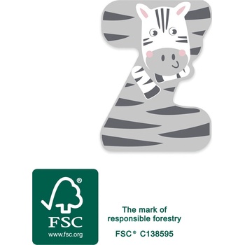 Small Foot písmeno Z