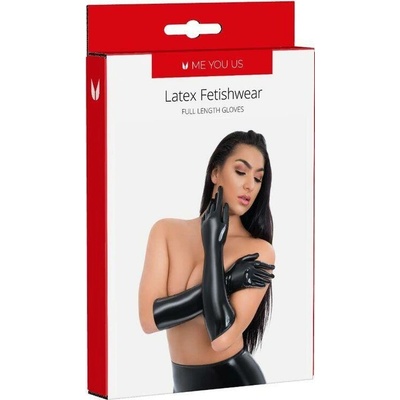 Me You Us Latex Full Length Gloves