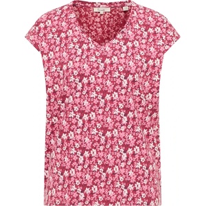 Tranquillo Дамска тениска Tranquillo Women's Jerseyshirt Elliin T-shirt - Red Wildflowers (916-6805-0313)