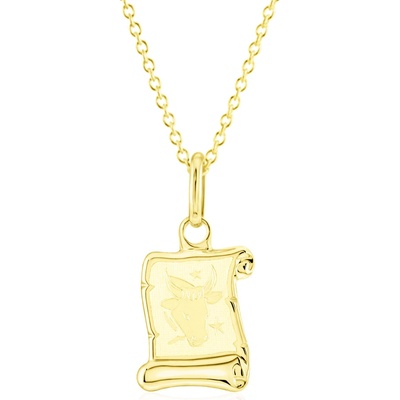 Gemmax Zlatý řetízek se znamením býk GUSYN-43031-36261