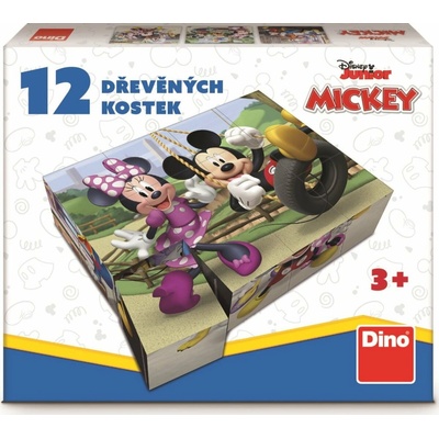 Dinotoys kubus Mickey a Minnie 12 kociek