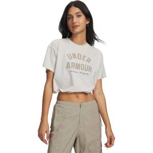 Under Armour Тениска Under Armour Women's Bungee Hem T-Shirt - Summit White