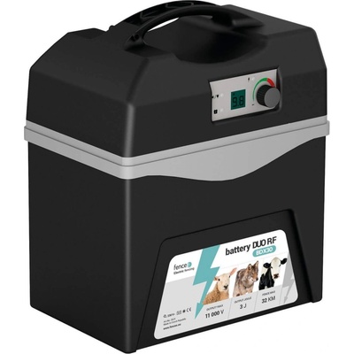 VNT electronics s.r.o. Bateriový přenosný RF zdroj pro elektrický ohradník fencee battery DUO RF BDX30