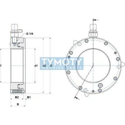 HMV 64 EBF SNR hydraulická matica