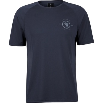 Endura Мъжка фланелка с къс ръкав за колоездене Endura Loop S/S Tech Tee Cycling jersey - Carbon Grey (056-3534-0414)
