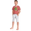 Chlapčenské pyžamo Alan tm.zelené