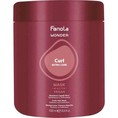 Fanola Wonder Curl Подхранваща маска за къдрава и непокорна коса, 1000 ml