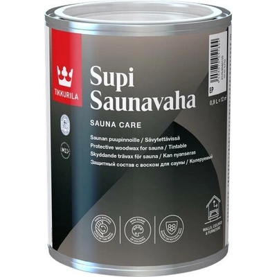 Tikkurila Supi Sauna Wax Saunavaha 0.9 l Karhu – Hledejceny.cz
