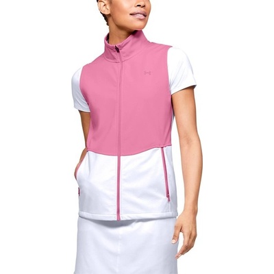 Under Armour Soft Shell Vest Lipstick/White/Lipstick