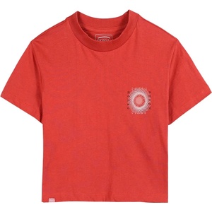 Oxbow Дамска тениска Oxbow Women's Radiate Crop Top T-shirt - Redwood - размер XL (916-5665-0115)