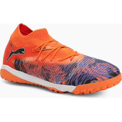 PUMA Детски футболни обувки PUMA Future 8 Match Creativity TT orange poppy/black/dark amethyst/electric peppermint