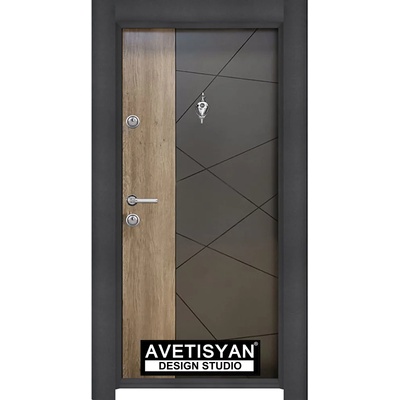 Haska Входна врата art 05 - Антрацит Отантик (цена без монтаж)