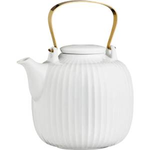 Kähler Чайник HAMMERSHOI 1 l, бял, Kähler (KHL693040)