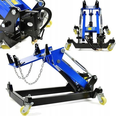 GEKO Zvedák převodovek 3 t, 140-800 mm, hydraulický, pojízdný G02177