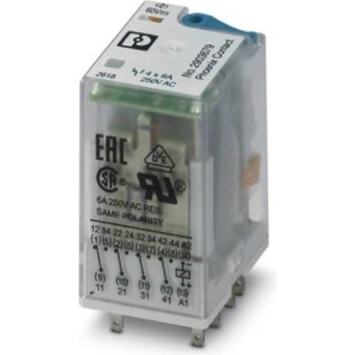 Phoenix Contact REL-IR4/LDP- 60DC/4X21, 2903679 relé, 250 V DC/AC, 6 A, 10 ks
