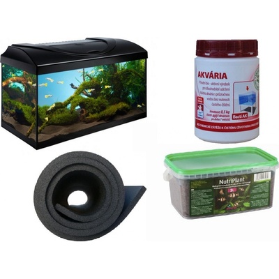 Diversa Creative Expert LED akvarijní set rovný černý 112 l
