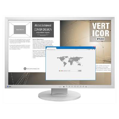 EIZO 24" EV2430-GY, 1920 x 1200, IPS,16:10, 300 cd/m2, 1000:1, DP/DVI/Dsub, šedý EV2430-GY