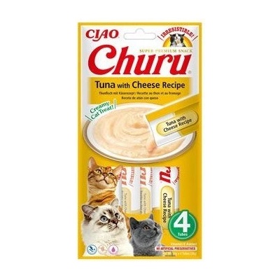 Inaba Churu cat snack tuňák & sýr 4 x 14 g