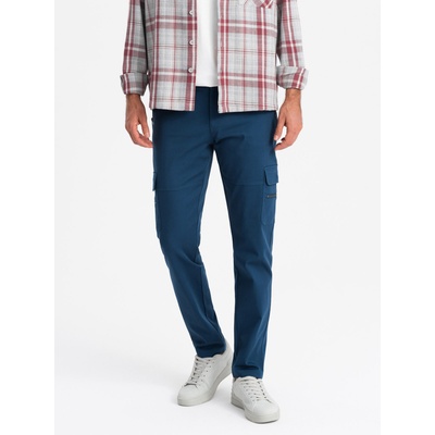 Ombre Clothing Мъжки дрехи Ombre STRAIGHT LEG CARGO V1 OM-PACG-0204 Ombre Clothing | Sin | МЪЖЕ | 30/32