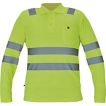 CERVA Cerva ciudades lugo / hi-vis поло тениска с дълъг ръкав - hv жълто s (0322000470001)