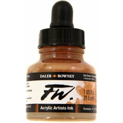 Daler-Rowney FW artist akrylový tuš 29,5 ml raw sienna