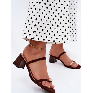 Step in style Дамски сандали с ток модел 228794 Step in style