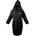 GymBeam Бързосъхнещ халат за баня Black S