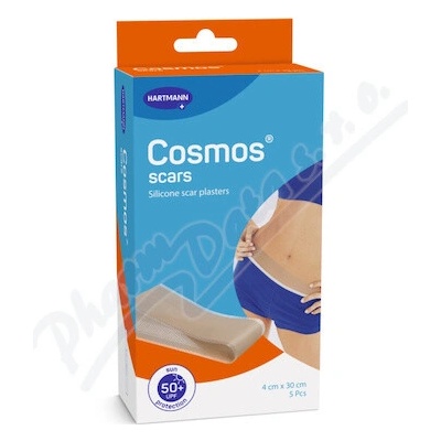 Hartmann Cosmos scars sili.náp.na jizvy 4 x 30 cm 5 ks