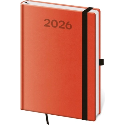 Helma A5 Denní 2026 oranžový