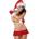 Softline Collection Eротичен комплект Снежанка "livco flirty santa" размер s-m