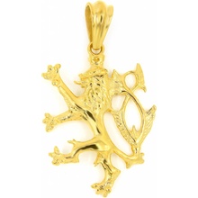 Bruno Přívěsek Český Lev gold S2714